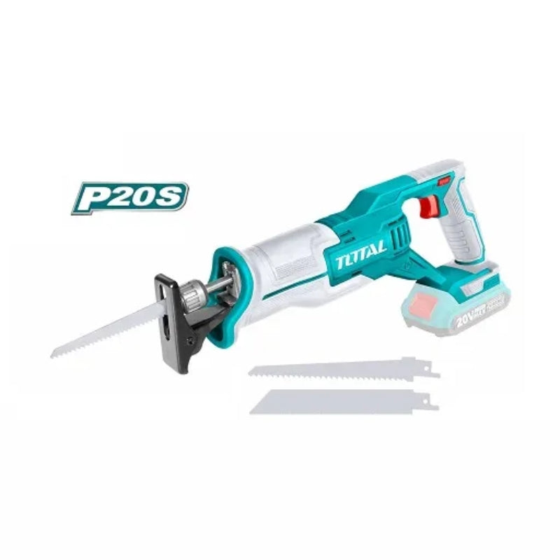 Scie sabre sans fil 20 V TOTAL TRSLI1152-1B avec batterie et chargeur