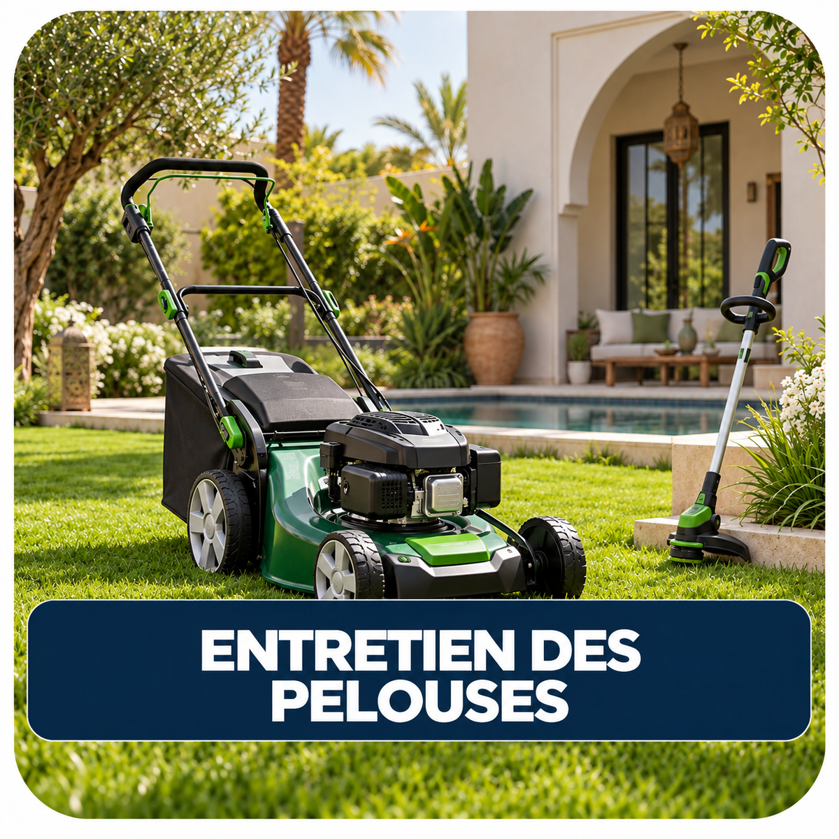 Entretien des pelouses