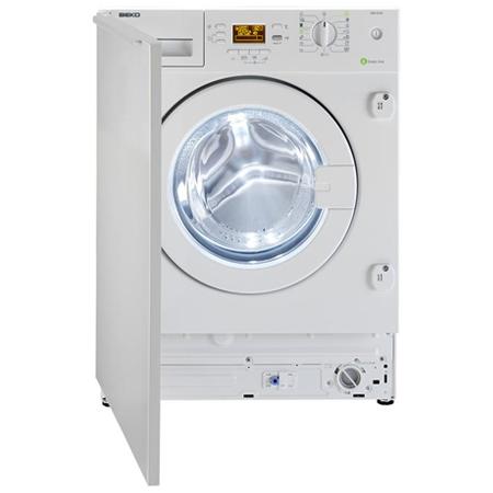 Machine à laver encastrable 8 kg blanc — Beko WMI81242
