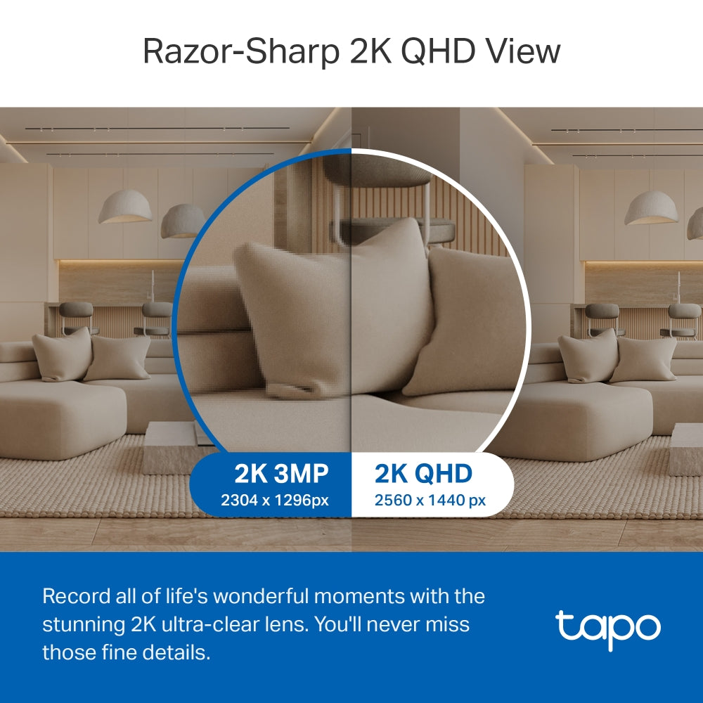 Caméra Wi-Fi Tapo C220 2K