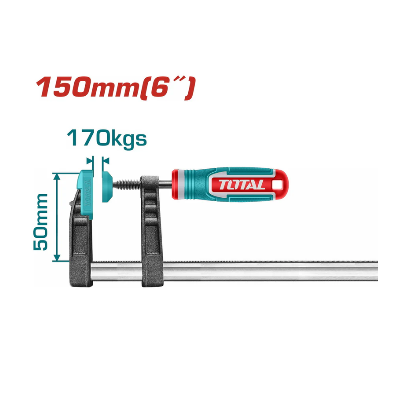 Serre joint 150mm TOTAL THT1320501