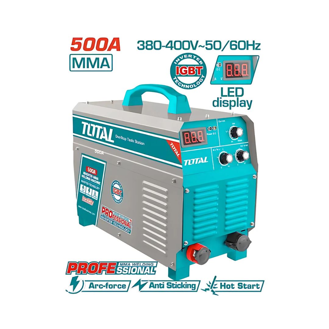 Poste à souder Onduleur 500A MMA TOTAL TW25005