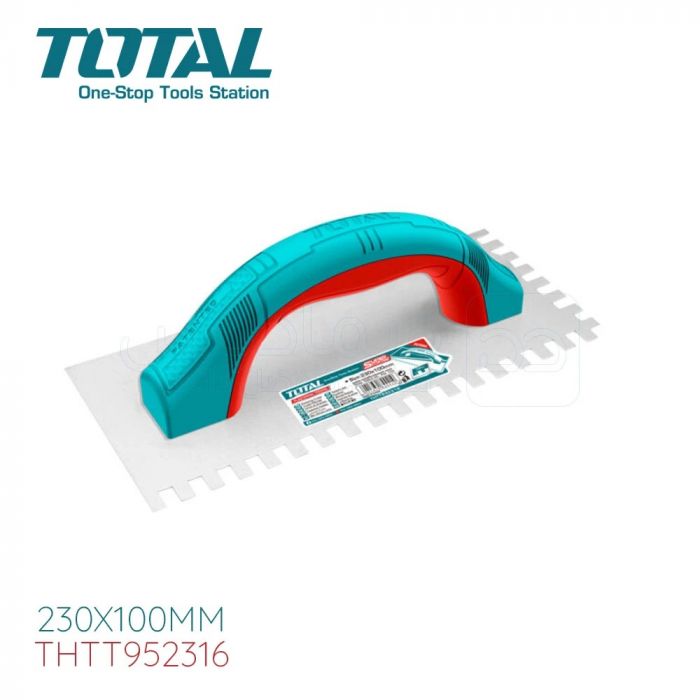Truelle à plâtre Avec dents TOTAL THT952316-2
