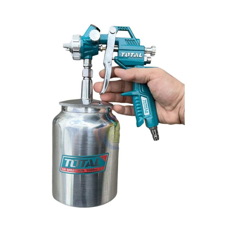 Pistolet à peinture 1000cc 1.8 mm TOTAL TAT11005