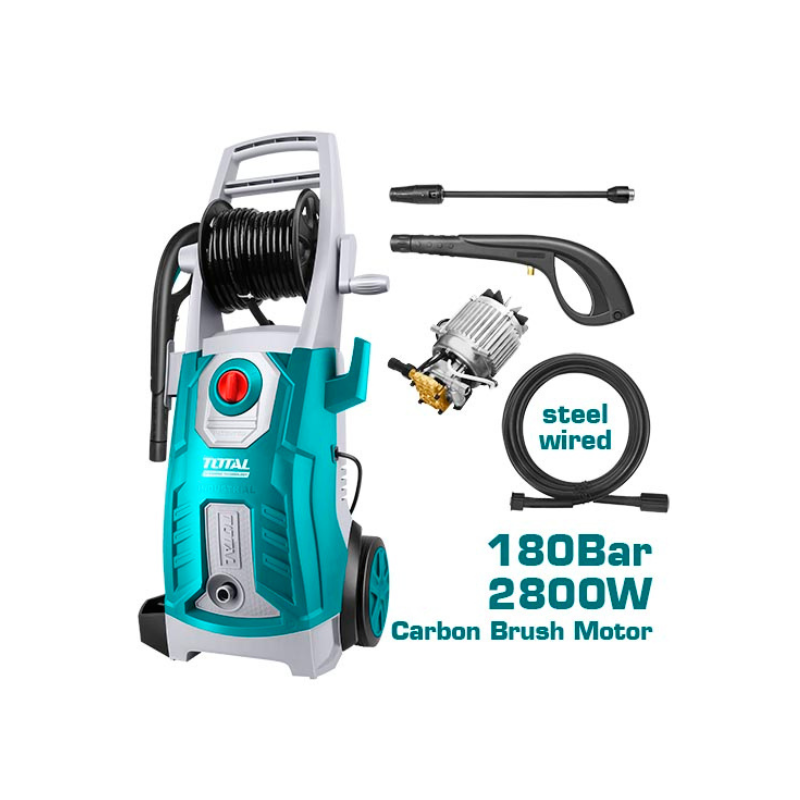 Nettoyeur haute pression 2800W TOTAL TGT11266