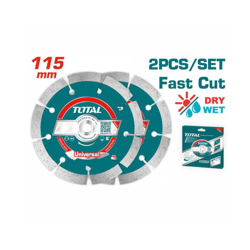 Disque diamant sec 115mm TOTAL TAC21111532