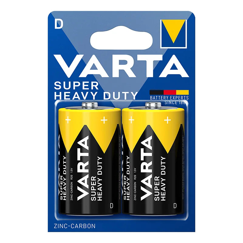 Pile R20 type D 1,5 V — Varta