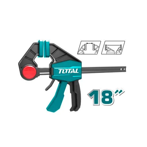 Serre-joint pince à barre 18″ (450 mm) TOTAL THT1340603