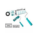 ROULEAU 4″ Total TOTAL THT85046
