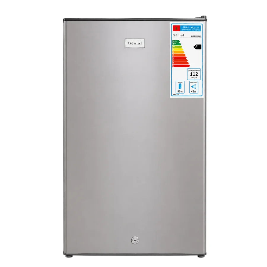 Mini-bar Génial GMB-93SDHS 90 L silver avec serrure