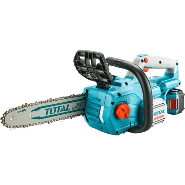 Scie à chaîne sans fil TOTAL TGSLI201286 20 V brushless guide 12 pouces
