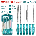 Ensemble de limes à aiguilles 3x140mm 6PCS TOTAL THT91462