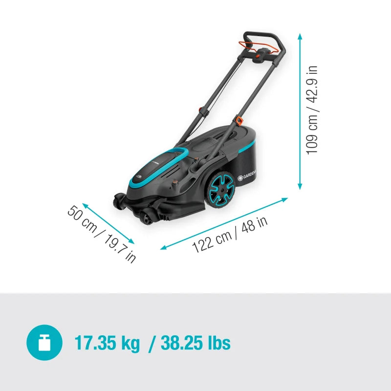 Tondeuse sur batterie PowerMax Duo 46/36V P4A 4 Ah Gardena — vue 3