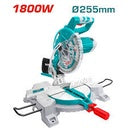 Scie à onglet filaire TOTAL TS42152557 1800 W, lame 255 mm