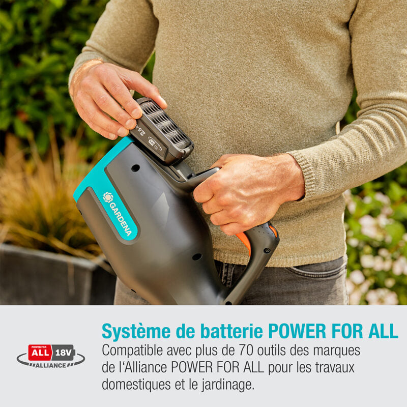Souffleur PowerJet 18V P4A avec batterie Gardena — vue 2