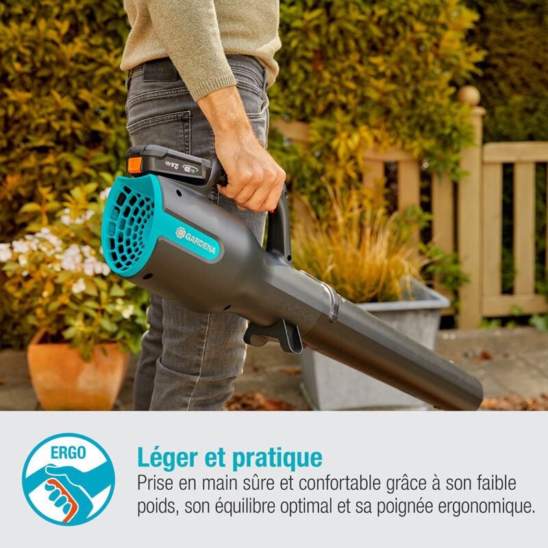 Souffleur PowerJet 18V P4A avec batterie Gardena — vue 4