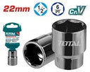 Douille hexagonale 1/2 22 mm [] TOTAL THTST12221