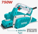 Raboteuse électrique filaire TOTAL TL7508226 750 W