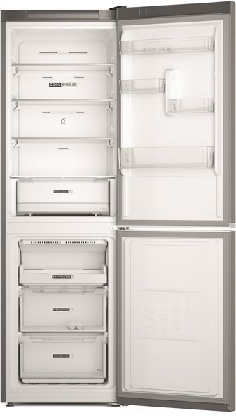 Whirlpool W7X 81O OX 0 portes ouvertes, réfrigérateur et congélateur