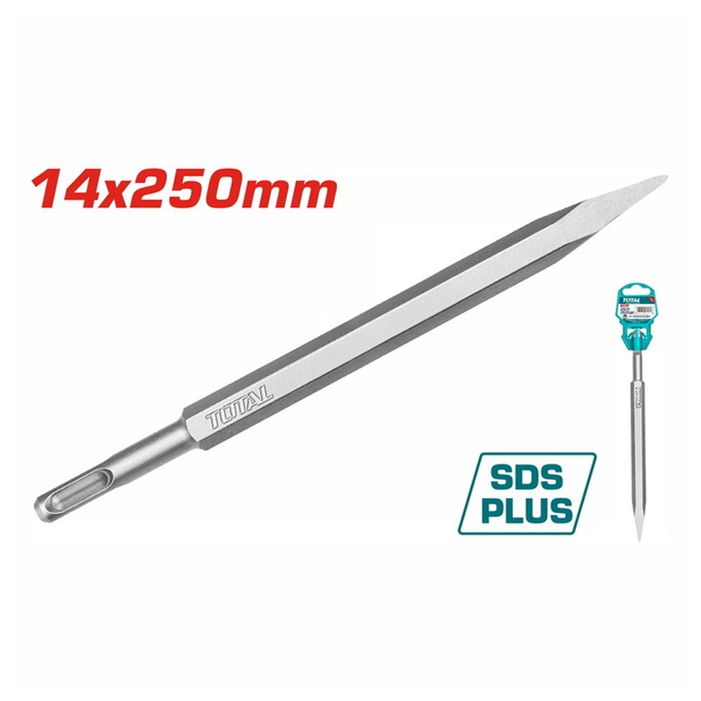Burin Pointu SDS PLUS 14X250MM TOTAL TAC1511141