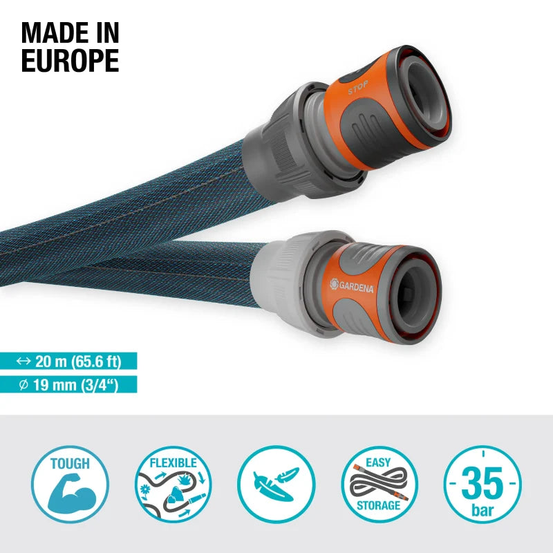 Gaine textile antidérapante du tuyau Liano Xtreme Gardena