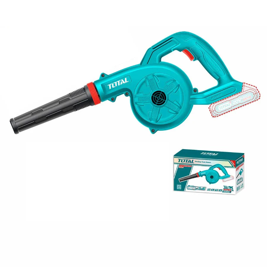 Souffleur sans fil TOTAL TABLI20781 20 V avec batterie et chargeur