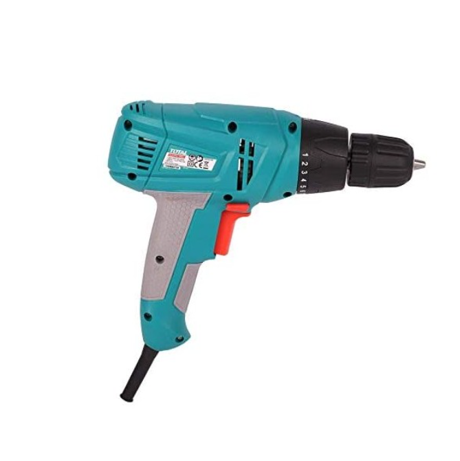 Visseuse électrique filaire TOTAL TD502106 280 W, mandrin sans clé 10 mm