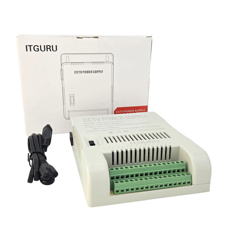 Bloc d’alimentation caméras 16 canaux ITGURU