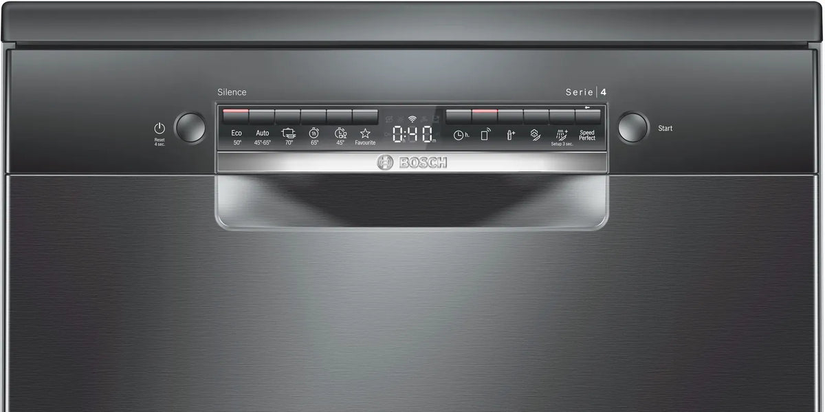 Bandeau de commande Bosch Série 4 black inox