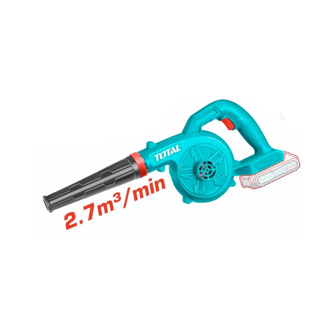 Pack 3 outils sans fil 20V – Visseuse, Meuleuse, souffleur TOTAL TOSLI241192