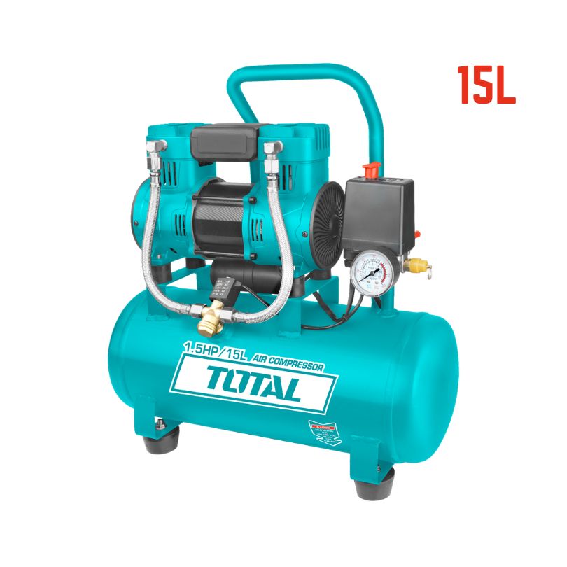 Compresseur d’air 15L 8 bars TOTAL TCS1110152