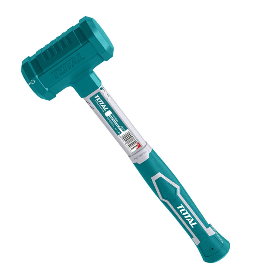 Maillet anti-rebond TOTAL THT79021 de 900 g avec faces en plastique non marquantes