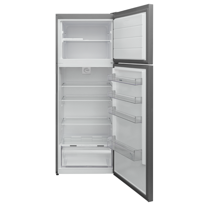 Daiko FTD4906DK portes ouvertes, clayettes et bac à légumes