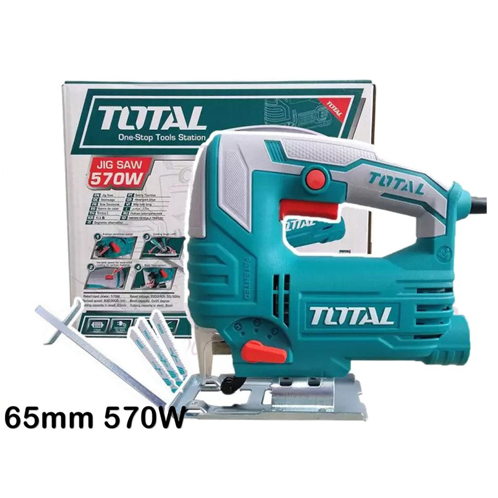 Scie sauteuse pendulaire filaire TOTAL TS206656 570 W