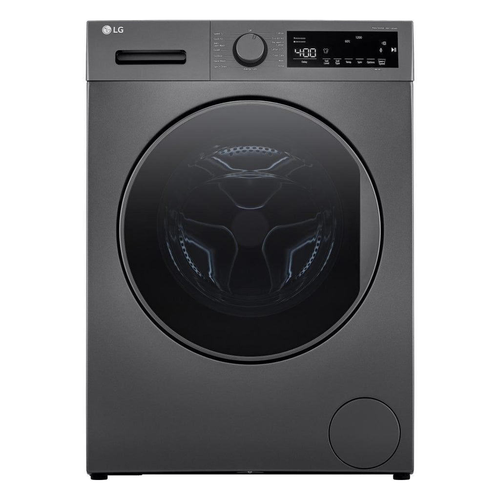 Machine à laver frontale 8 kg 1200 tr/min gris foncé — LG F2T2TYM1S