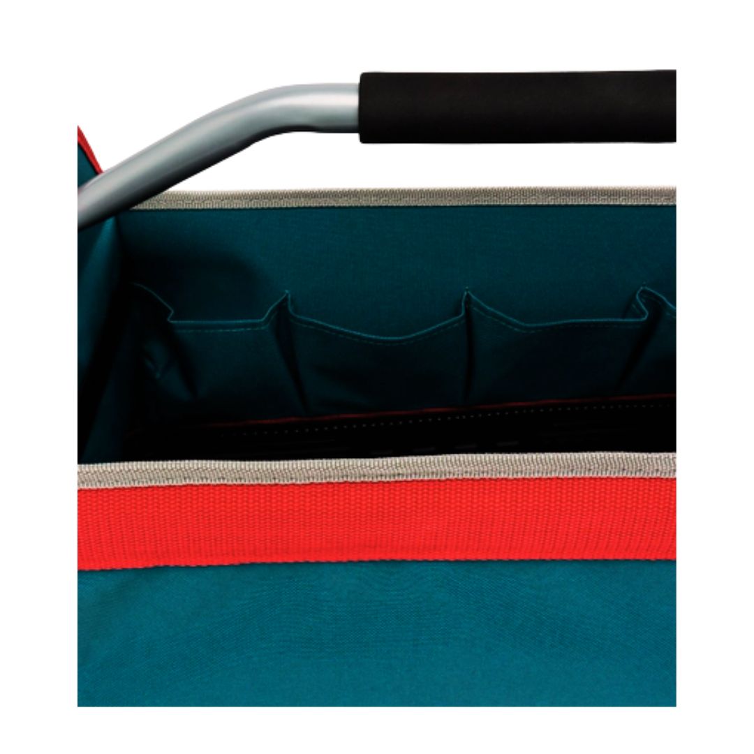 Sac à outils rigide 16″ poignée métal TOTAL THT36L03