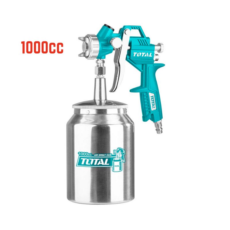 Pistolet à peinture 1000cc 1.8 mm TOTAL TAT11005