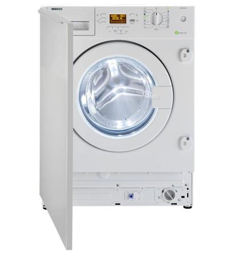 Machine à laver encastrable 8 kg blanc — Beko WMI81242
