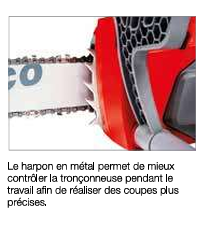 Tronçonneuse électrique MT 2000 E 41 cm Efco — vue 2