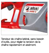 Tronçonneuse électrique MT 2000 E 41 cm Efco — vue 3