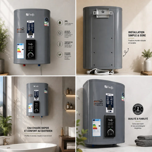 chauffe eau electrique Pacific 30L