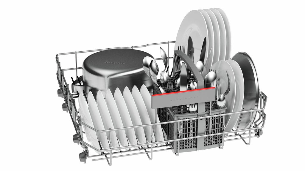 Panier inférieur chargé du Bosch SMS46JI00T
