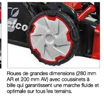 Tondeuse thermique autotractée LR 53 TBX Allroad Plus4 Efco — vue 6