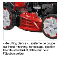 Tondeuse thermique autotractée LR 53 TBX Allroad Plus4 Efco — vue 7