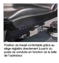Tondeuse autoportée thermique 105R/16 K 105 cm Efco — vue 2