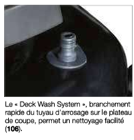 Tondeuse autoportée thermique 105R/16 K 105 cm Efco — vue 5