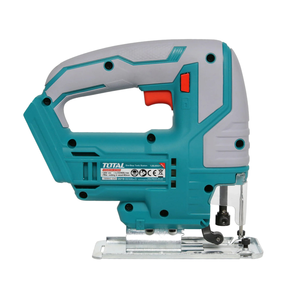 Scie sauteuse sans fil TOTAL TJSLI8501 20 V Li-ion