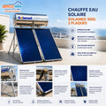 CHAUFFE EAU SOLAIRE SOLAMED 300L 2 PLAQUES