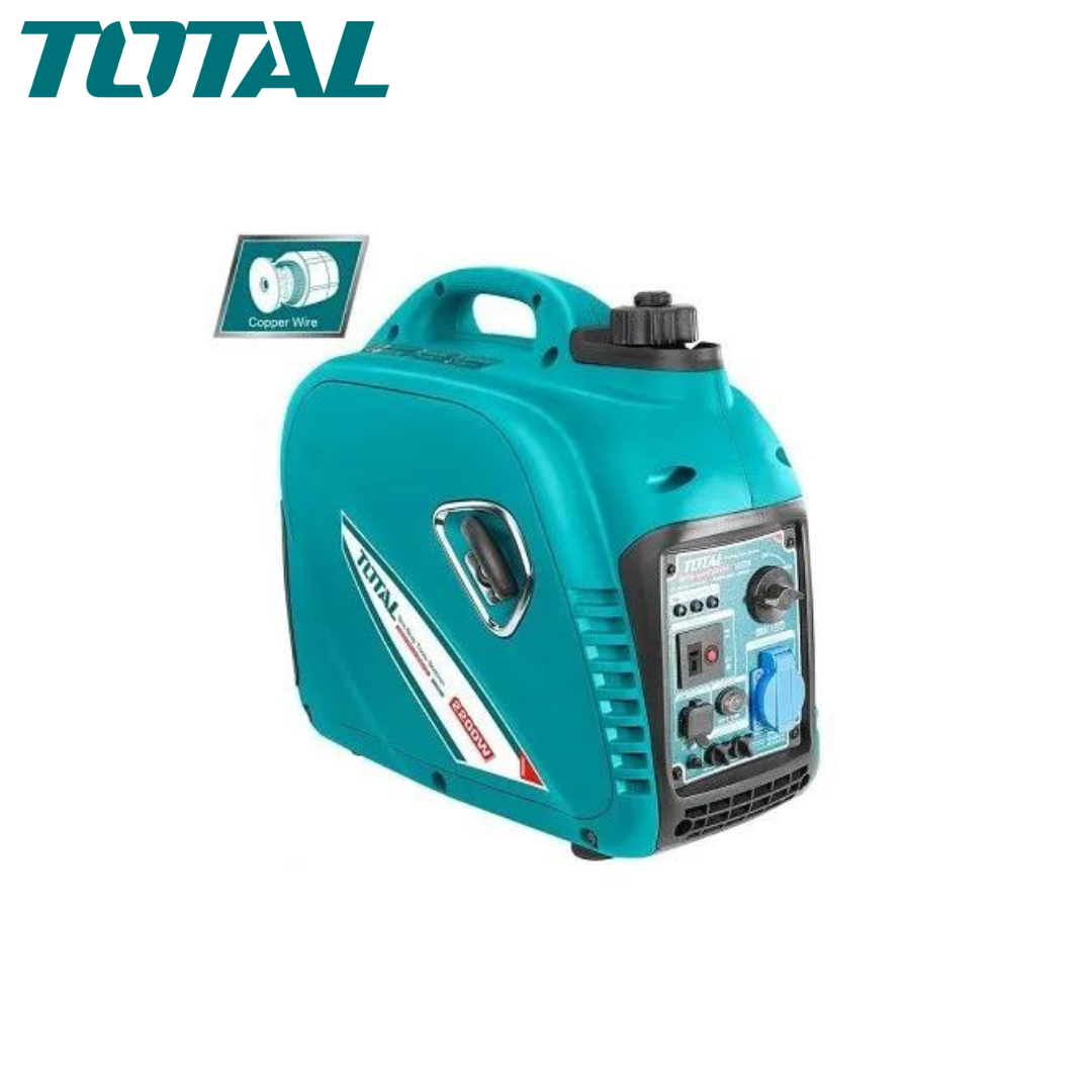 Générateur d’essence à onduleur 2200W TOTAL TP530001