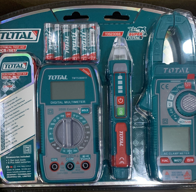 Kit de test electrique TOTAL TOS23068